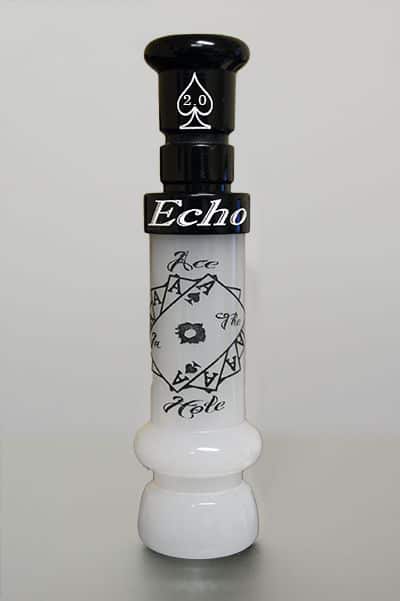 Ace In The Hole CutDown Duck Call 2.0 - Pearl & Black