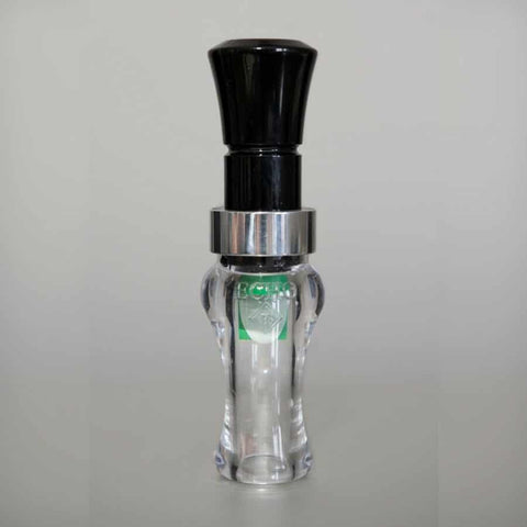 PolyCarbonate Goose Calls - Clear & Black Speck