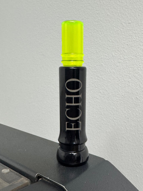 PolyCarbonate CutDown Calls - Black & Chartreuse
