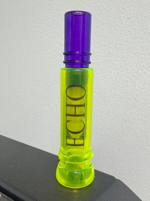 PolyCarbonate CutDown Calls - Chartreuse & Purple