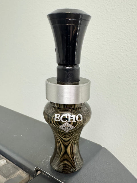 Charcoal Diamondwood Poly Double Reed