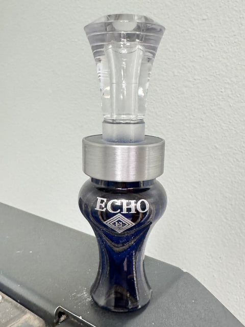 Cobalt Diamondwood Poly Double Reed