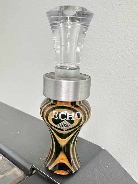 Mint Diamondwood Poly Double Reed