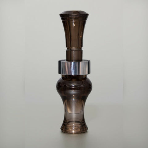 PolyCarbonate Timber Duck Calls - Smoke - Double Reed