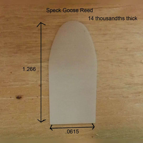 Specklebelly Goose Call Reeds
